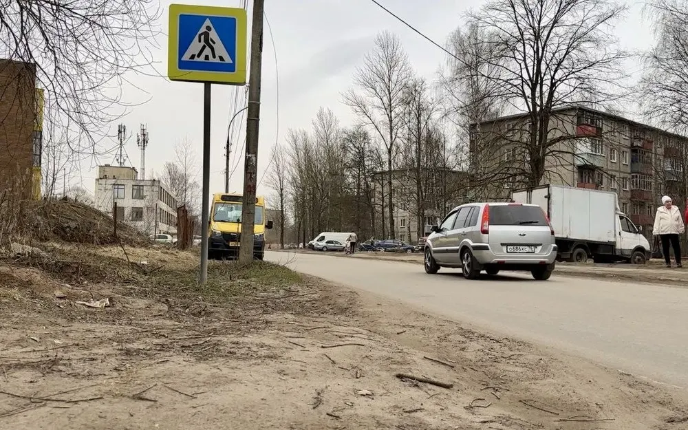 В Ярославле оборудовали пешеходный переход в тупик
