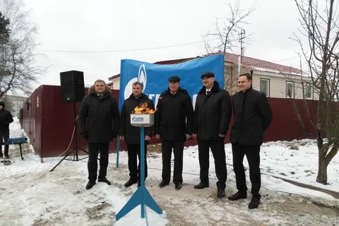 В село Татищев-Погост Ростовского района пришло «голубое топливо»