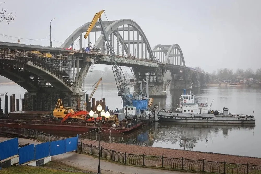 В Рыбинске сорвали поставку бетона для ремонта моста