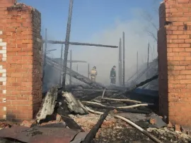 В Ярославле вновь горело брошенное здание
