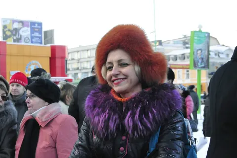 На митинг в поддержку мэра Ярославля собралось около двухсот человек. Фоторепортаж