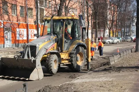 В Ярославле начался ремонт проспекта Ленина