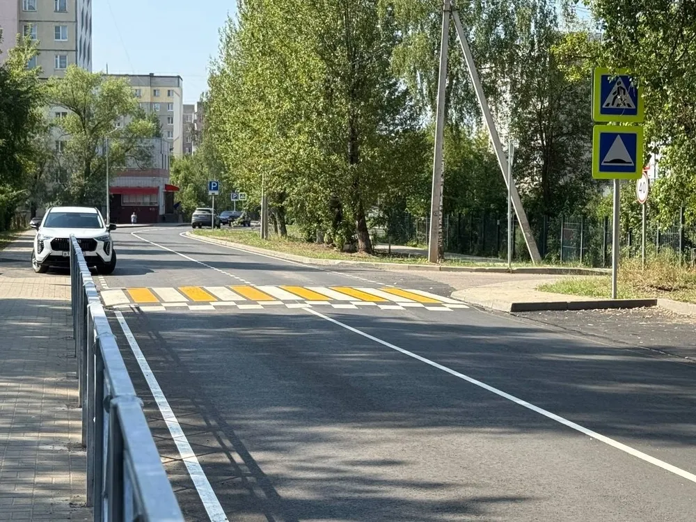 В Тутаеве завершился капремонт улицы Терешковой