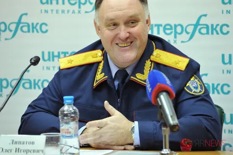 Руководитель СУ СК РФ по Ярославской области Олег Липатов: «Дело Урлашова движется к завершению». Фото с пресс конференции