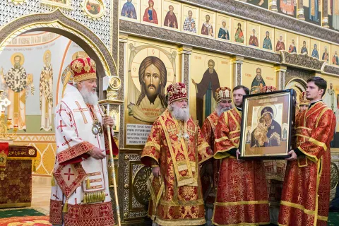 Патриарх Кирилл в Ярославской области на примере Древней Руси говорил об опасности разделения