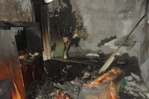 В Ярославле на улице Гоголя утром сгорела квартира