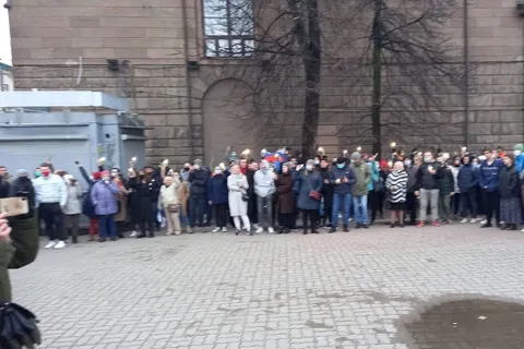 В Ярославле началась акция в поддержку Навального