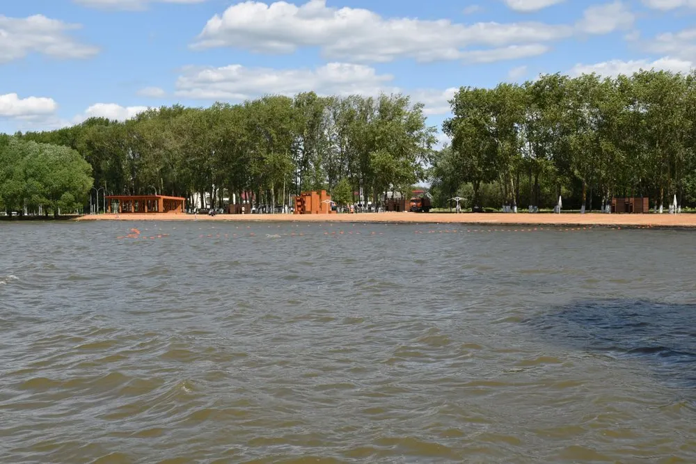 В Переславле запретили купаться на городском пляже