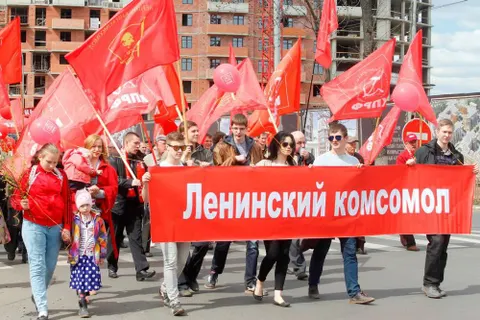 Коммунисты  Ярославской области встретили Первомай
