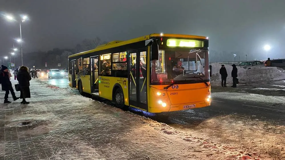 Хоккейные автобусы в Ярославле перевезли 9 тысяч пассажиров