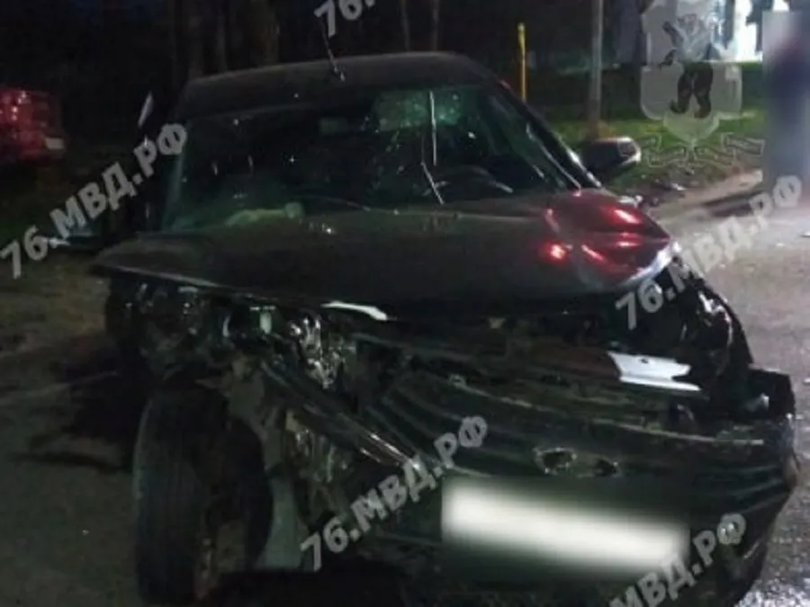 В Ярославле в ночном ДТП пострадали два человека