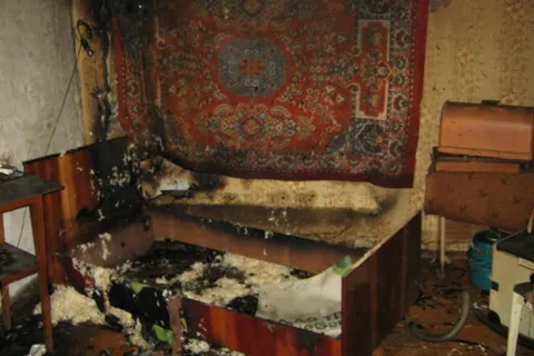 В  Даниловском районе Ярославской области горел льнозавод