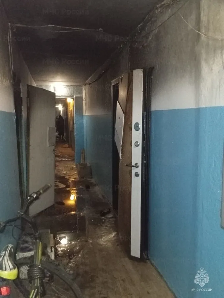 В Тутаеве в квартире произошёл хлопок газа и пожар