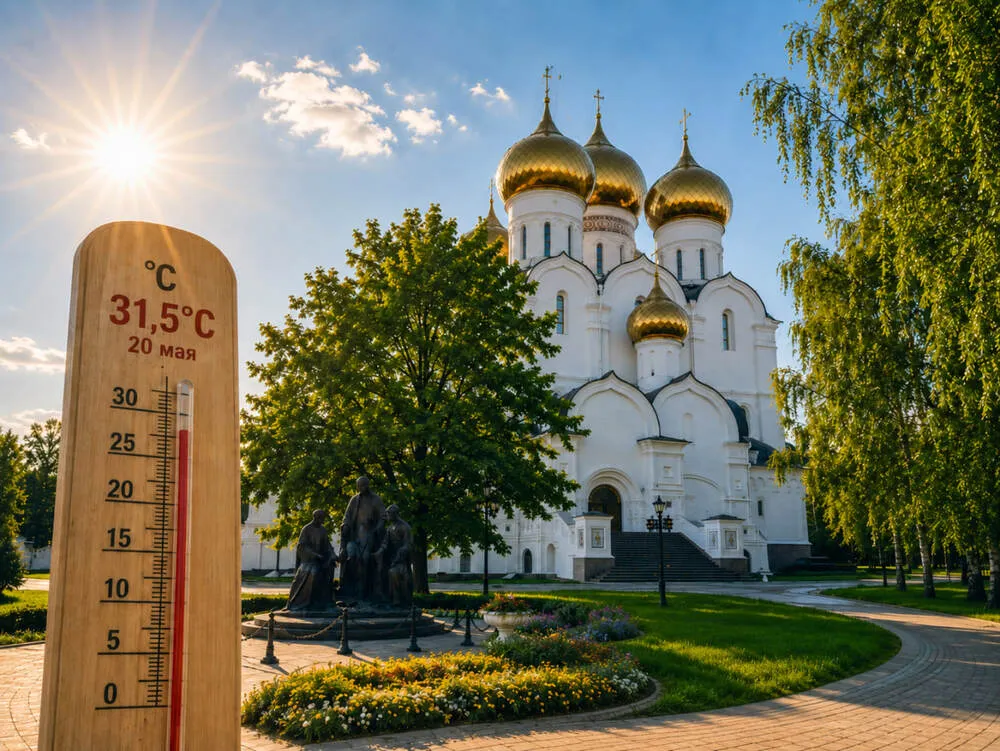 В Ярославле побит температурный рекорд, продержавшийся 42 года