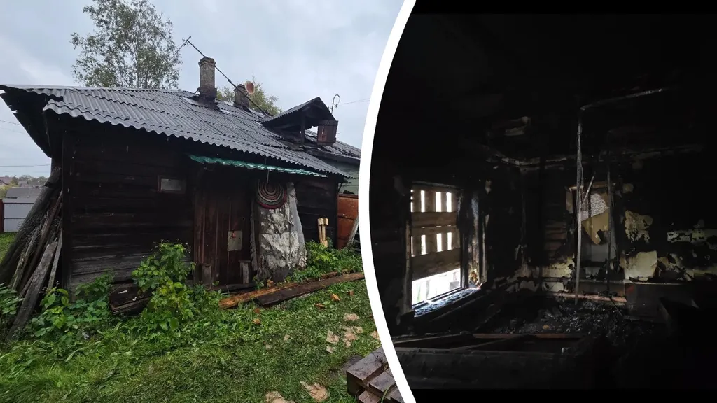 В МЧС рассказали, почему дом в Ярославле горел две ночи подряд