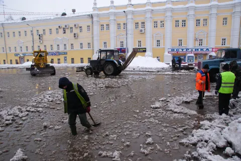 Крупная авария в центре Ярославля (фоторепортаж)