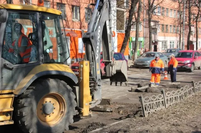 В Ярославле начался ремонт проспекта Ленина