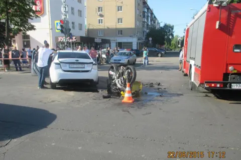 В Рыбинске после ДТП умер в больнице мотоциклист