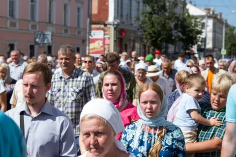 В Рыбинск доставили мощи адмирала Ушакова