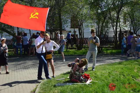 Ярославль: день Победы в лицах