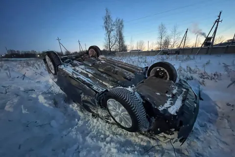 Рейсовый автобус Иваново-Ярославль попал в ДТП из пяти машин