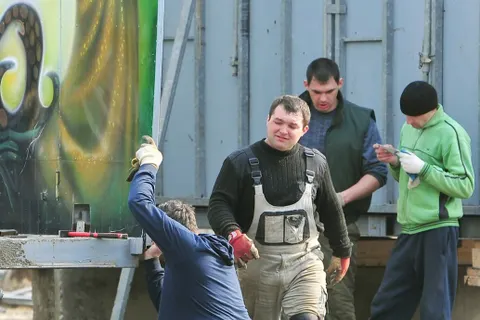 Аттракцион с атрибутами «сил тьмы» в Ярославль заказывал Тарас Буряк. С фото