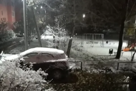 Ярославцы делятся фотографиями первого снега
