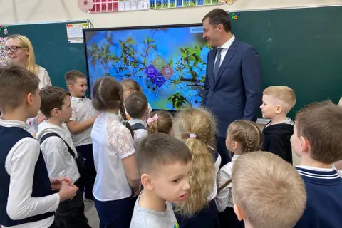 Мэр Ярославля побывал в новой школе
