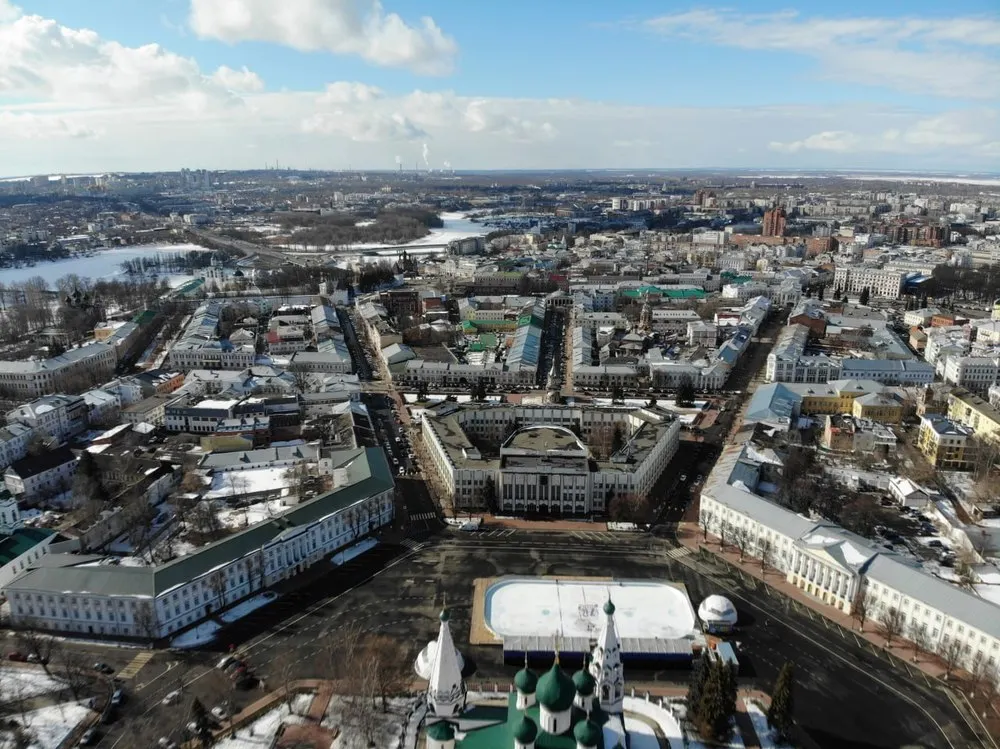В Ярославле частично откроют подъезды к Советской площади