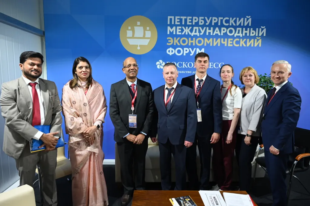 НА ПМЭФ Ярославскую область презентовали делегациям из Индии и ОАЭ 