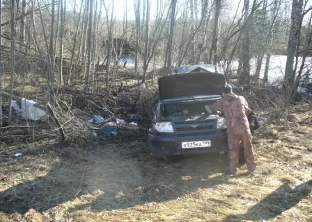 В Угличском районе перевернулся УАЗ – травмировано три человека