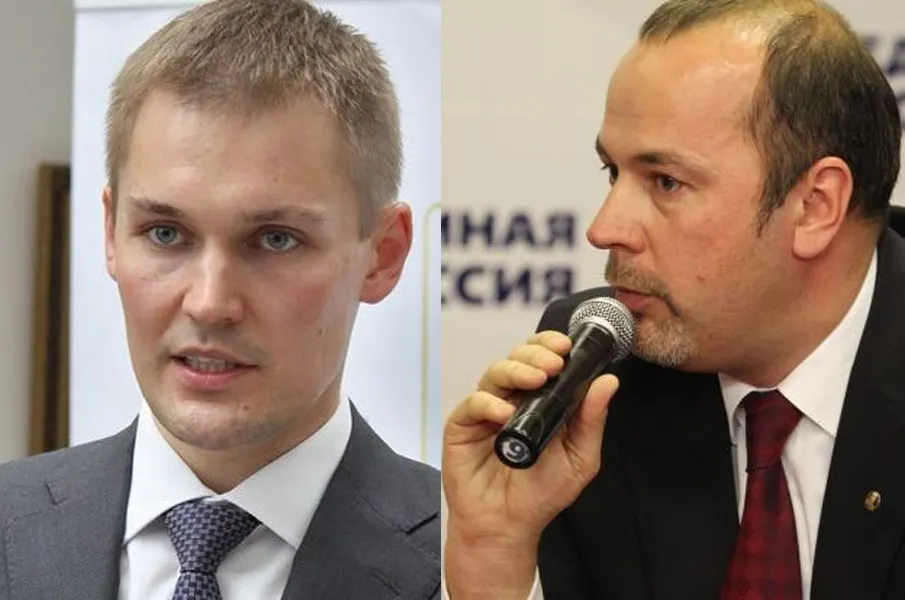 Илья Осипов и Александр Грибов празднуют победу