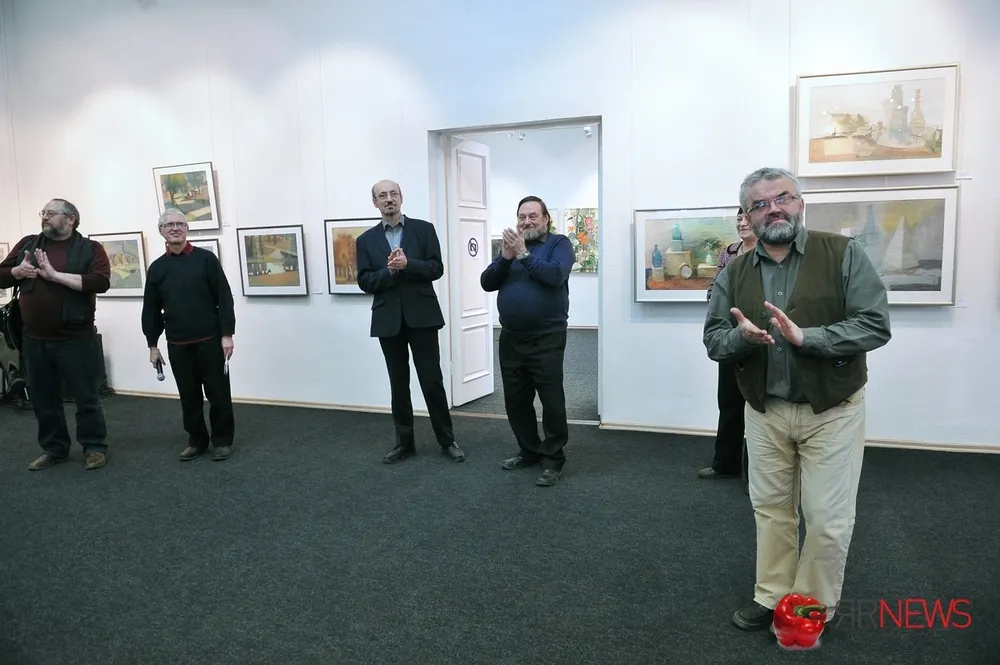 В Ярославле открылась выставка «Графические диалоги». Фоторепортаж