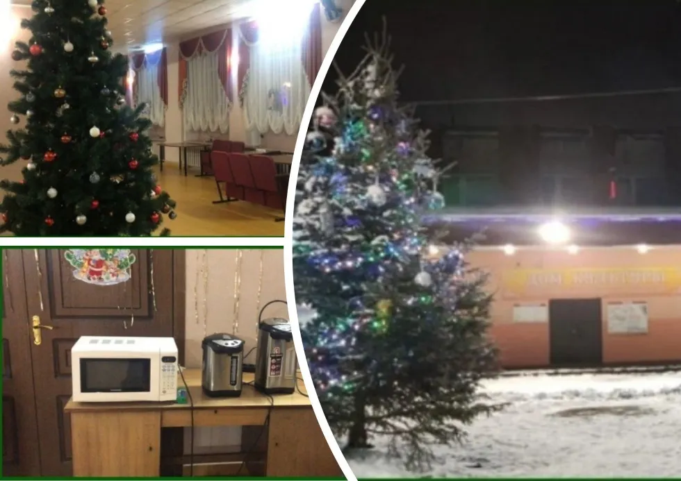 В замерзающем поселке под Ярославлем открыли временный пункт пребывания людей