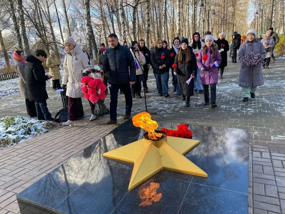 В Тутаеве открыли благоустроенный Парк Победы