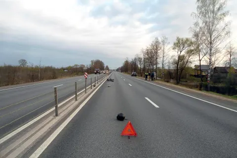 В Ярославской области мопед врезался в дорожное ограждение
