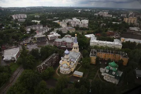 Над Ярославской областью  пролетел  воздушный крестный ход