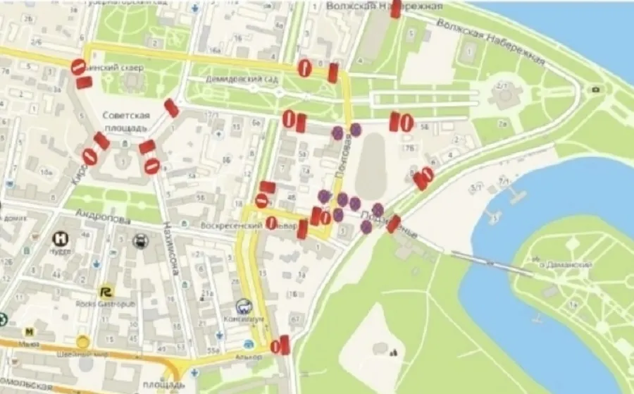 В центре Ярославля на день ограничат движение транспорта