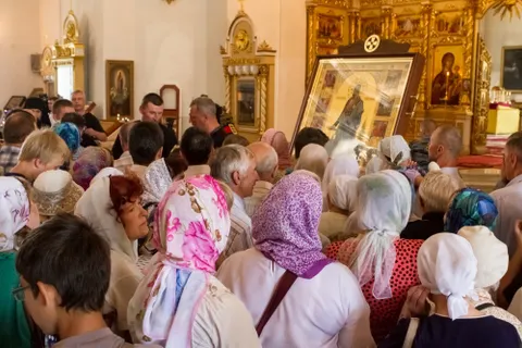 В Рыбинск доставили мощи адмирала Ушакова