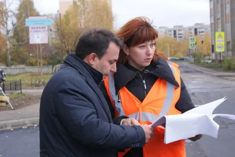 На проезде Моторостроителей в Ярославле завершаются ремонтные работы