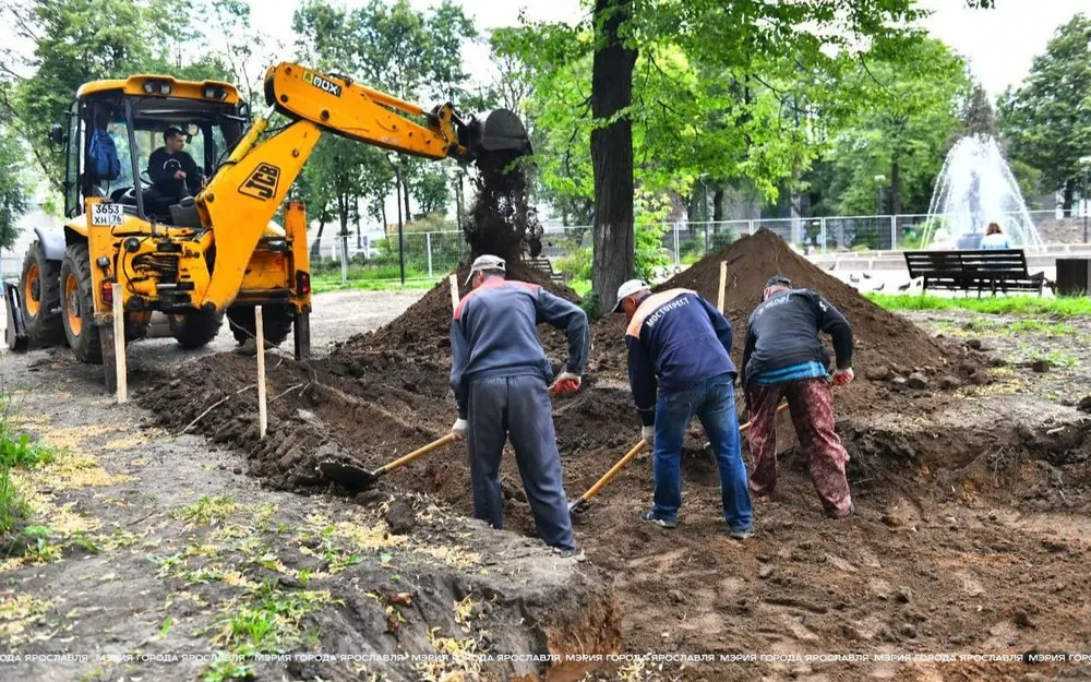 Благоустройство площади Труда близится к финалу