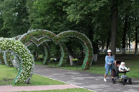 Ярославль закончили украшать цветами