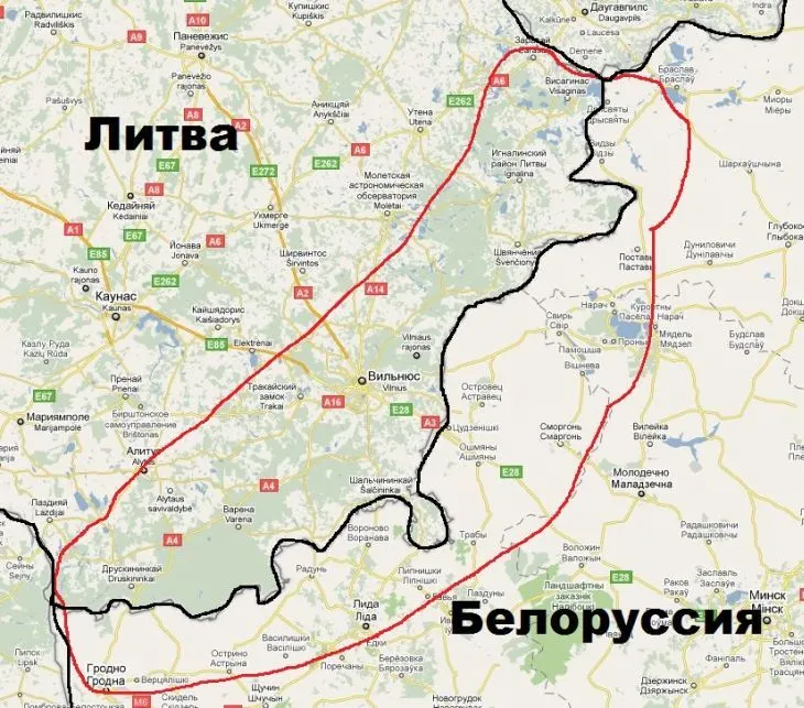 На белорусско-литовской границе задержан житель Ярославля