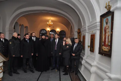 Праздник Крещения Дмитрий Миронов встретил в Переславле-Залесском