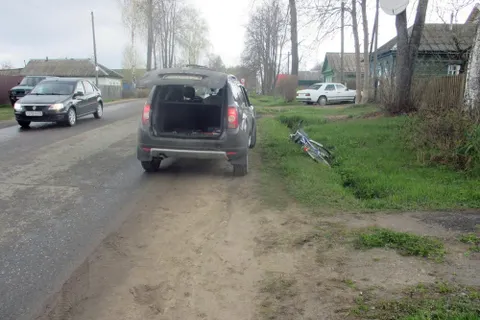 В Некрасовском сбита велосипедистка