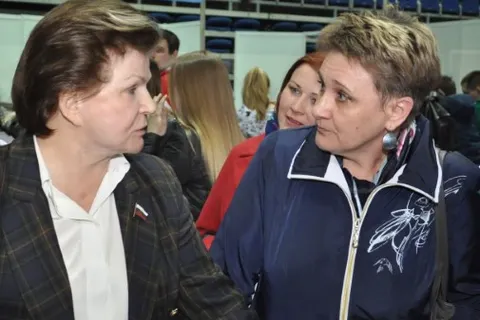 Валентина Терешкова посетила среднюю школу № 32 Ярославля, носящую ее имя