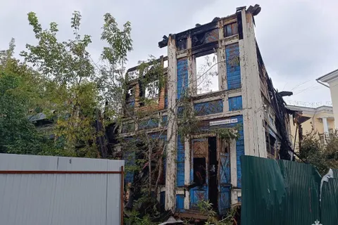 Пожар в доме-памятнике в Ярославле мог начаться из-за поджога